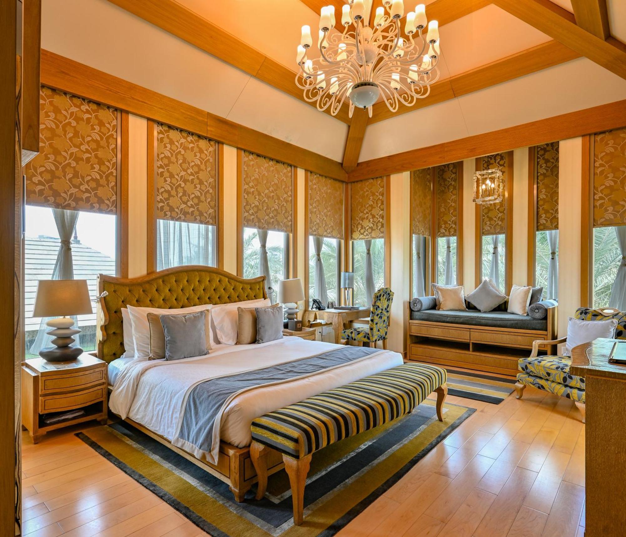 珊瑚度假村 麦纳麦 外观 照片 A bedroom at the Taj Bengal